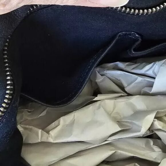 Latico Black Leather Starstruck Tote / handbag - shoulder bag crossbody Hobo - Picture 8 of 8